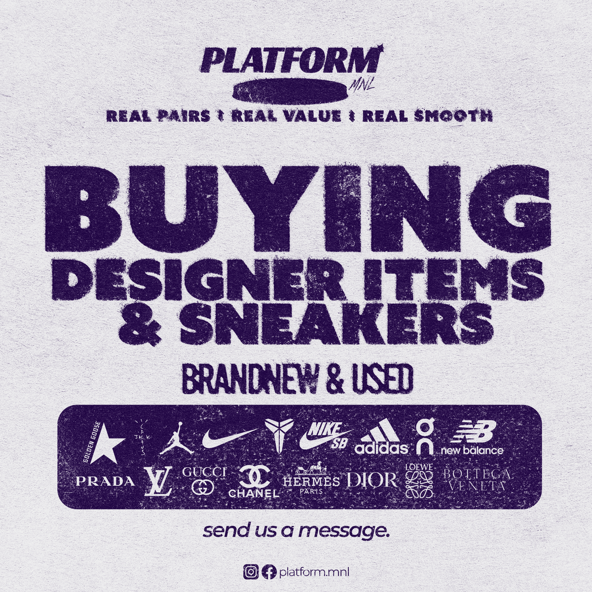 Platform Manila — We Buy Sneakers