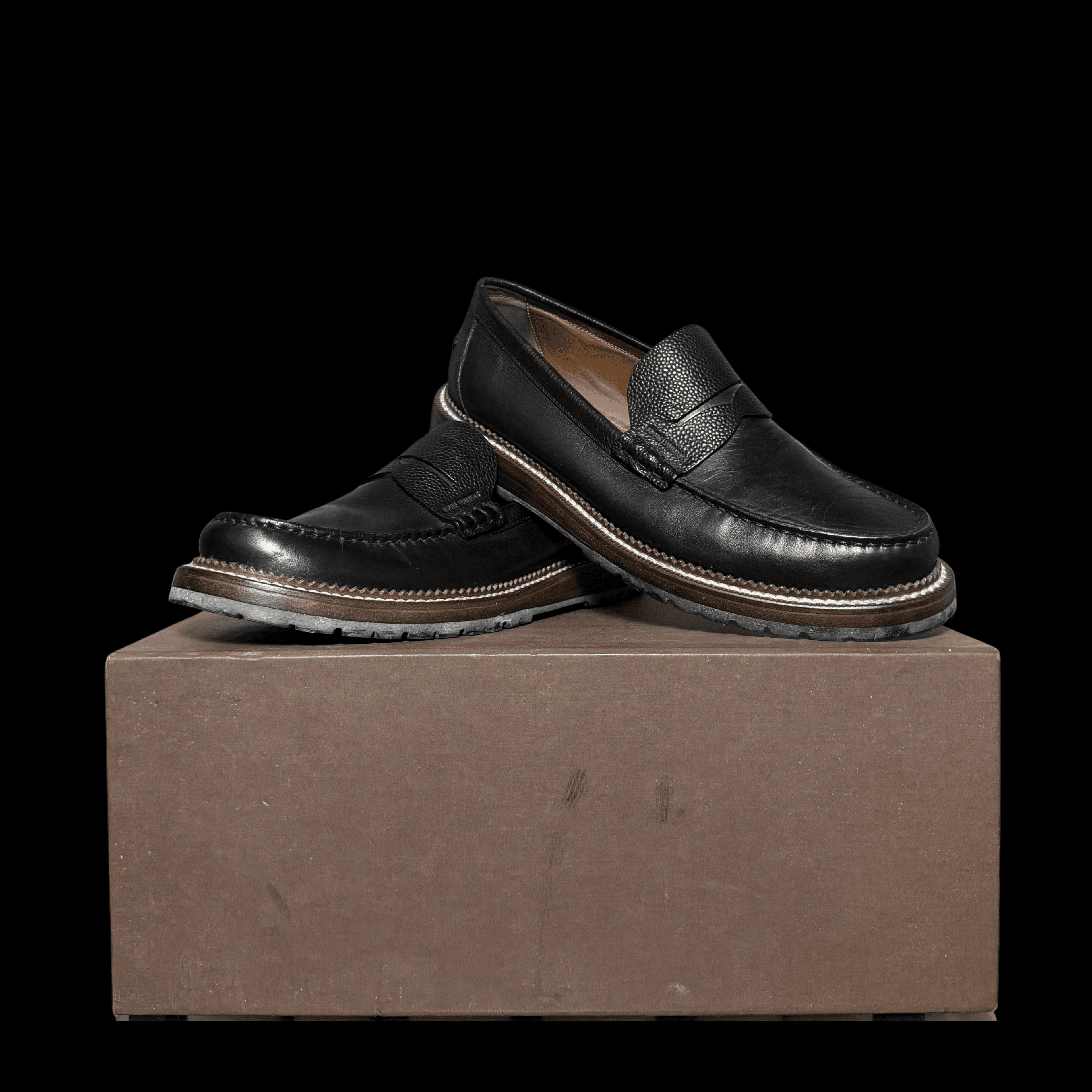 LV Penny Loafers