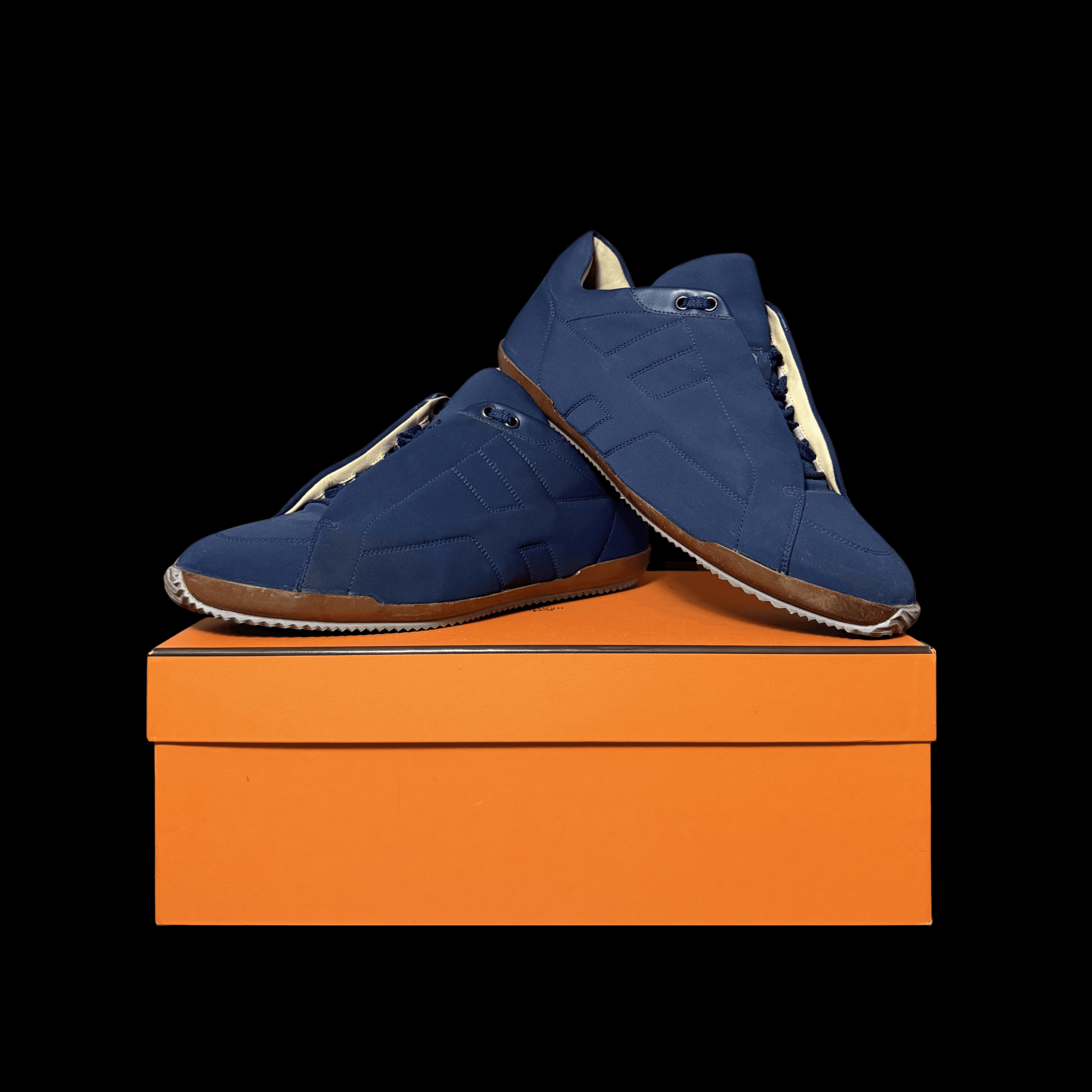 Hrmes Fabric Sneakers