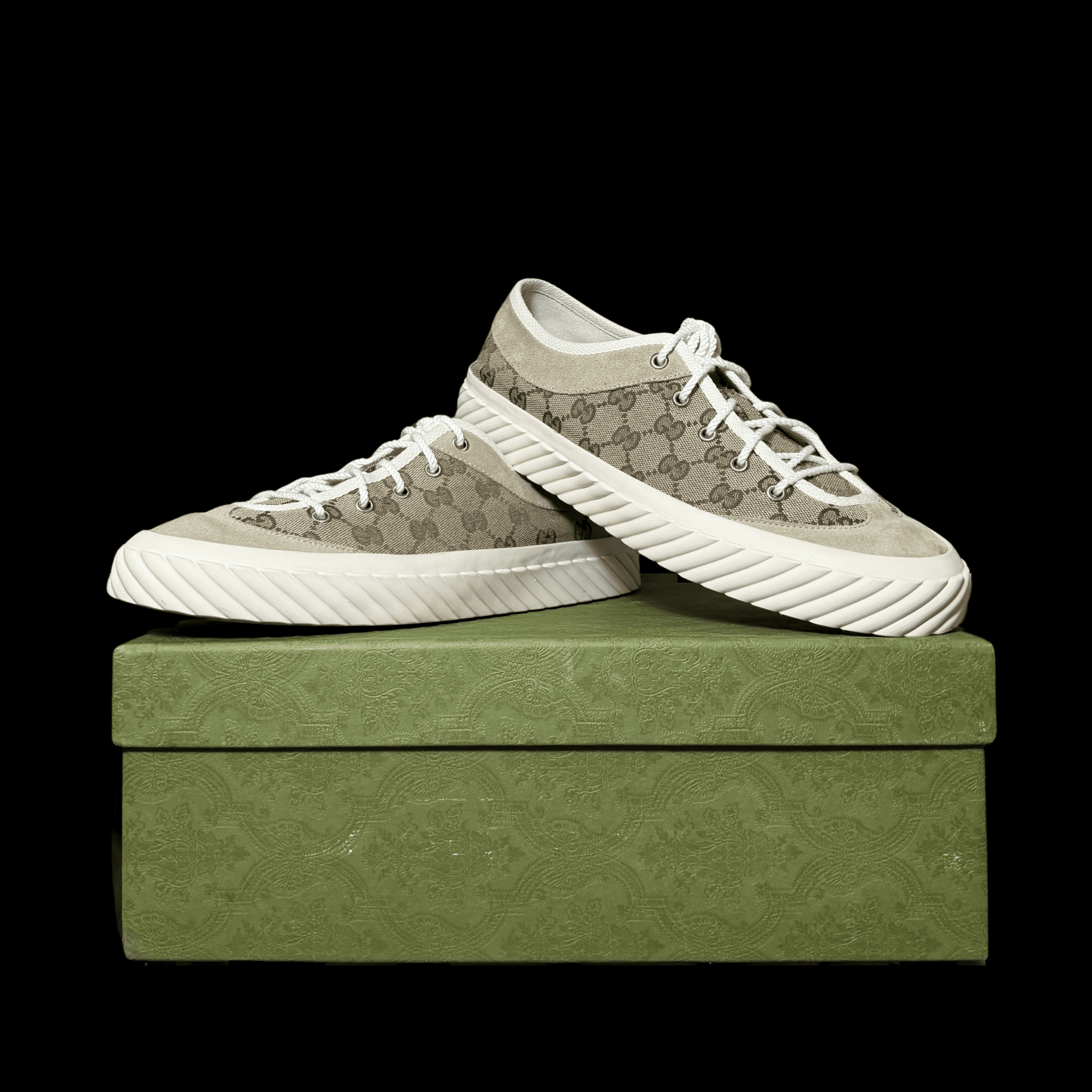 Gvcci GG Canvas and Suede