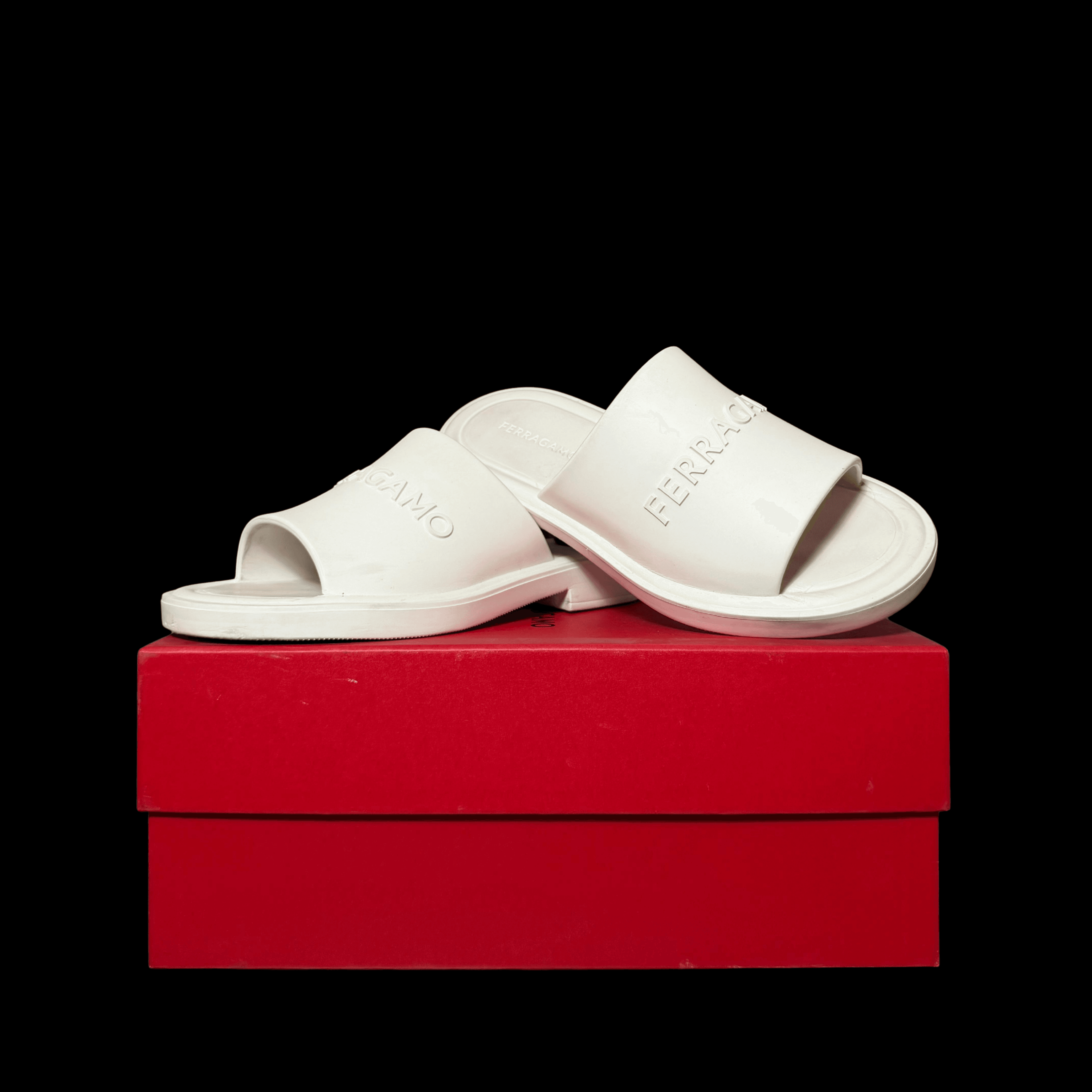 Frrgamo Giuneva Logo Debossed Rubber Sandals